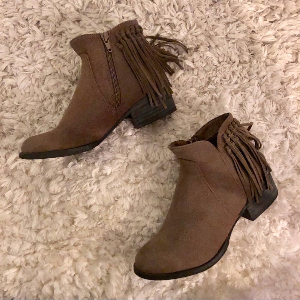 Cathy Jean Fringe Boots